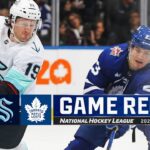 Kraken @ Maple Leafs 11/30 | NHL Highlights 2023