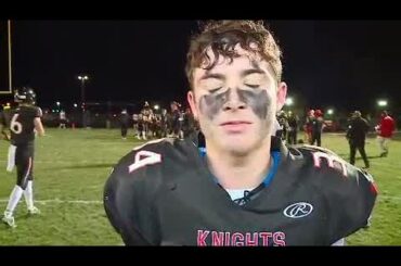 Caleb Scheiber and Carson Clark extended interview from Bishop Luers semi-state on 11/20/20