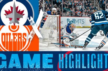 Winnipeg Jets vs. Edmonton Oilers - Game Highlights