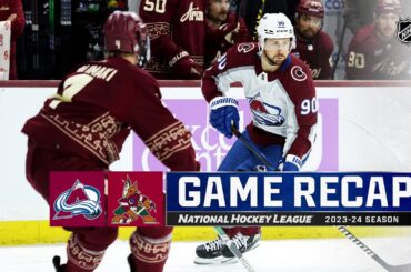 Avalanche @ Coyotes 11/30 | NHL Highlights 2023