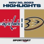 NHL Highlights | Capitals vs. Ducks - November 30, 2023