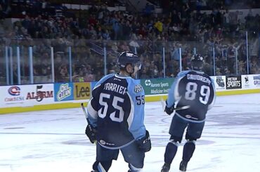 Carrier Scores on One-Timer on the PP