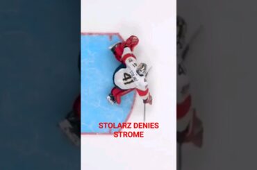 2 SAVES ON ONE BREAKAWAY! #NHL #HOCKEY