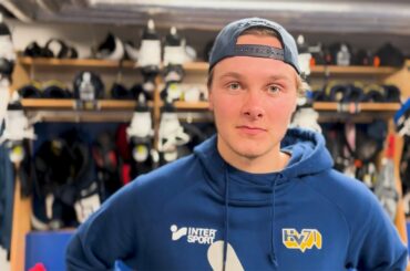 Henrik Borgström efter segern mot Örebro