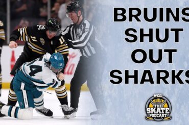 Bruins Ramp up Physicality in Win vs Sharks | The Skate Pod, Ep. 248