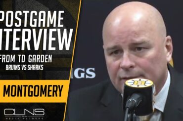 Jim Montgomery on Bruins Win vs Sharks | Postgame Interview 11/30/23