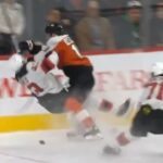 Garnet Hathaway Gets 5 Minute Major & Game Misconduct For Boarding Luke Hughes