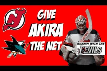 NJ Devils Give Akira Schmid The Net Vol 3. START HIM TONIGHT! #njdevils #akiraschmid