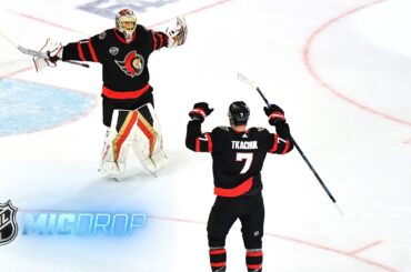Tkachuk, Foligno Mic'd Up For Global Senators-Wild Battle | NHL Mic Drop