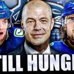 PATRIK ALLVIN IS STILL HUNGRY: MORE VANCOUVER CANUCKS TRADE RUMOURS (Ethan Bear, Chris Tanev) NHL