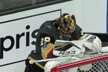 Fleury shaken up after collision with Mantha