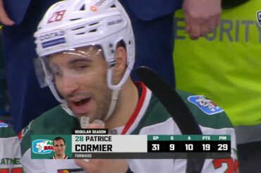 Cormier ties the game late in the 3rd