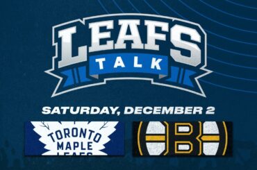 Maple Leafs vs. Bruins LIVE Post Game Reaction - Leafs Talk