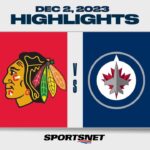 NHL Highlights | Blackhawks vs. Jets - December 2, 2023