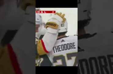 GOAL Shea Theodore Montreal Canadiens v Vegas Golden Knights 5-6 NHL 2023-24#shorts