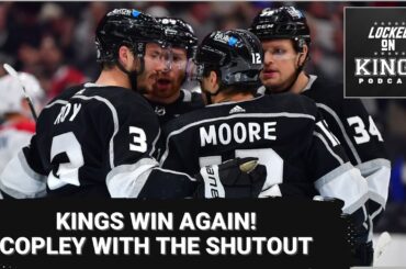 Copley gets a shutout, the Kings keep rolling