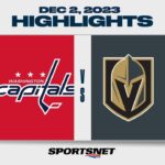 NHL Highlights | Capitals vs. Golden Knights - December 2, 2023