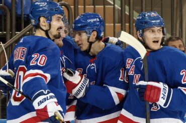 Rangers score 2 goals in 12 seconds against Bruins