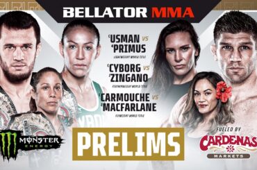 BELLATOR 300: Usman vs. Primus Monster Energy Prelims fueled by Cardenas Markets  - DOM