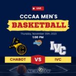 Chabot vs Irvine Valley College Men's Basketball LIVE 11/30/23 Monterey Bay Classic