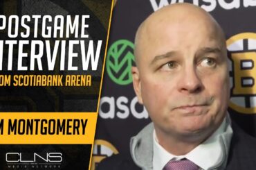 Jim Montgomery on Bruins OT Win vs Maple Leafs | Postgame Interview 12/2/23
