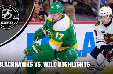 Chicago Blackhawks vs. Minnesota Wild | Full Game Highlights
