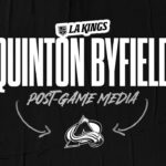 Forward Quinton Byfield | 12.03.23 LA Kings Win v Colorado Avalanche | Postgame Media