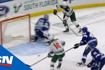 Wild's One-Touch Passing Leads To Jason Zucker Goal