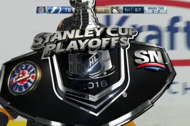 Dumoulin beats the clock to get Penguins on the board