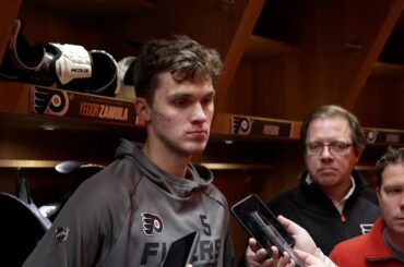 11/30 PHI vs. NJD Pregame: Egor Zamula
