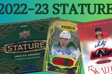 THESE ARE BEAUTIFUL!! | [2] 2022-23 Upper Deck Stature Hockey Hobby Box Opening
