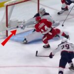 GOTTA SEE IT: SPENCER MARTIN WITH AN UNBELIEVABLE  PADDLE STICK SAVE!