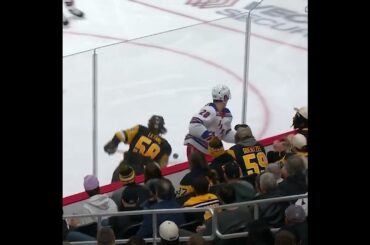 Chris Kreider Hit on Kris Letang