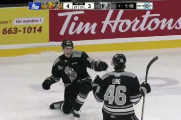 Tir éclair qui marque le premier but de Justin Blais! 24 11 2023