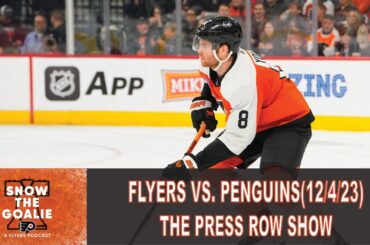 Philadelphia Flyers vs. Pittsburgh Penguins (12/4/23) - The Press Row Show: Pregame, INTs, Postgame