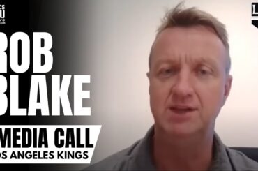 Rob Blake talks Los Angeles Kings Off-Season Moves, Signing Phillip Danault & Kings Playoff Goals