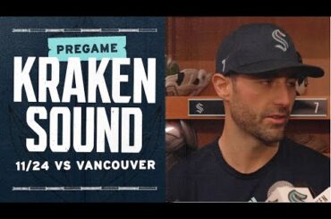 Pregame Sound | Jordan Eberle & Dave Hakstol - Nov. 24, 2023
