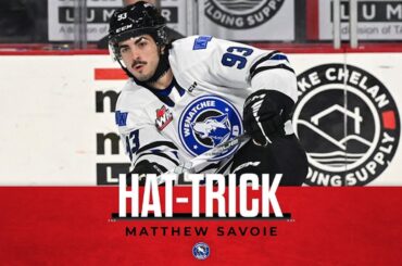 WHL Hat-Tricks — Matthew Savoie