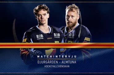 Matchintervju | Linus Klasen och Axel Andersson efter seger över Almtuna