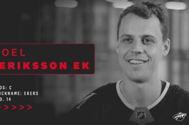 Get to know: Wild center Joel Eriksson Ek