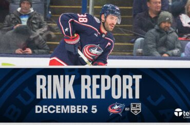 Columbus Blue Jackets vs. LA Kings Preview | Rink Report (12/5/23)