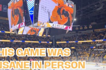 This is the Best Game I've Been to in a Long Time | Ryan Johansen is BACK