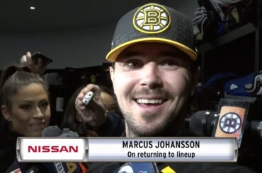NISSAN Morning Drive: Marcus Johansson Returns As Bruins Take On Rangers