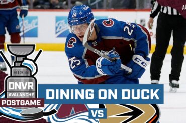 Kurtis MacDermid and the Colorado Avalanche hold on against Anaheim Ducks