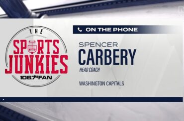 Spencer Carbery impressed by Connor McMichael's persistence in Capitals' lineup | The Sports Junkies
