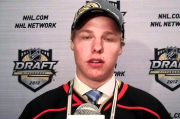 #6 Overall Selection in the 2012 NHL Draft Hampus Lindholm of the Anaheim Ducks
