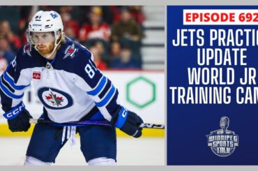 Winnipeg Jets practice before road trip, World Junior training camp rosters revealed, Ohtani watch