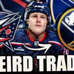 BLUE JACKETS & SABRES MAKE A VERY WEIRD TRADE… COLUMBUS, BUFFALO SWAP ERIC ROBINSON (NHL News Today)