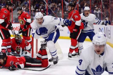 Watch all 4 of Auston Matthews' goals in NHL debut