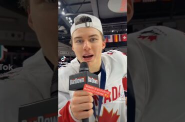 Connor Bedard Quote! #sports #shorts